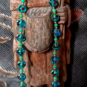 Murano bead necklace